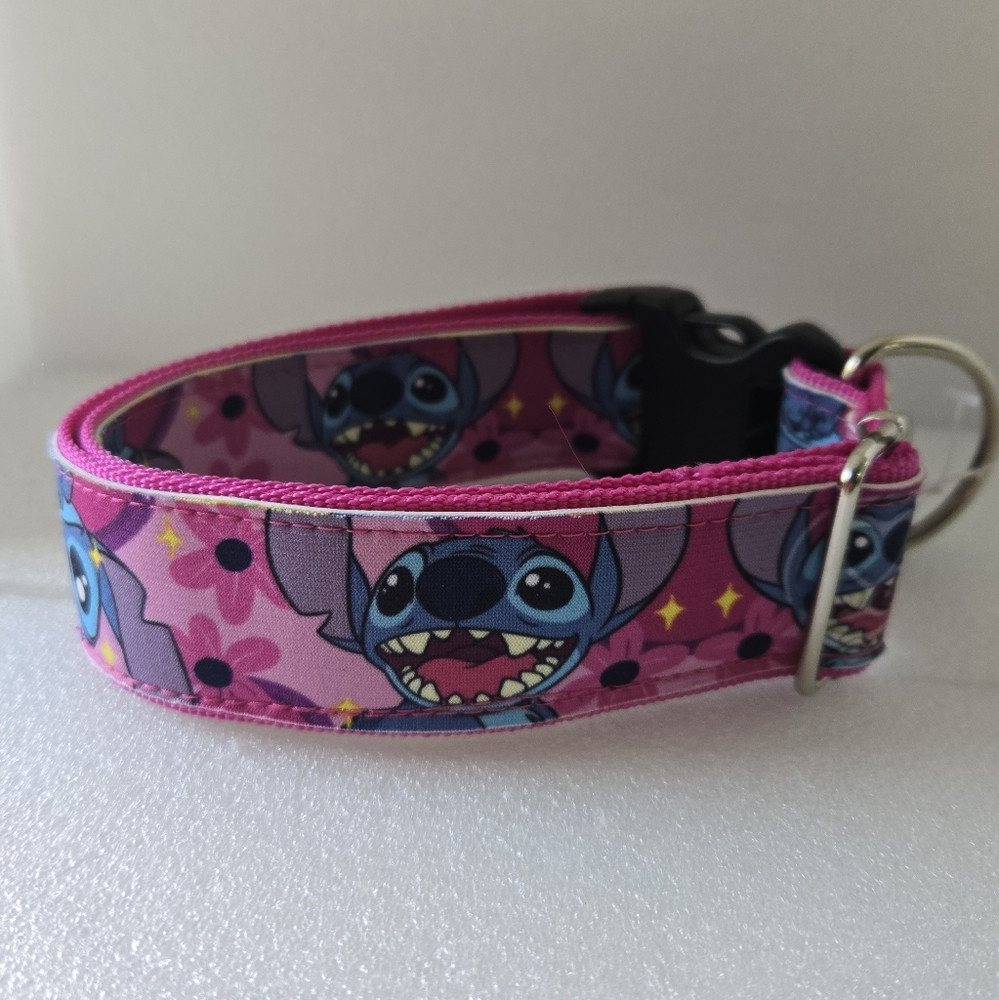 Stitch Themed Dog Collar